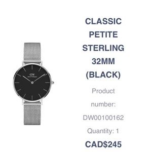 DANIEL WELLINGTON WATCH.